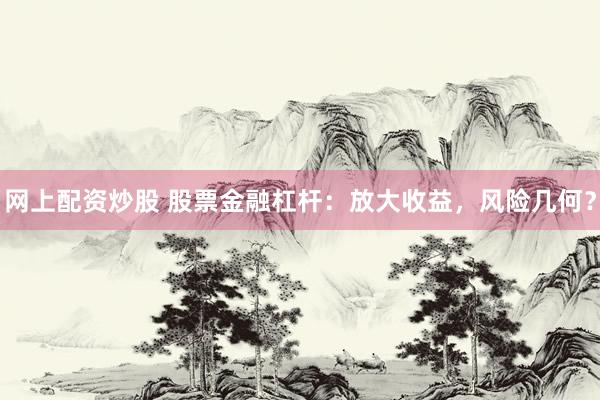 网上配资炒股 股票金融杠杆：放大收益，风险几何？