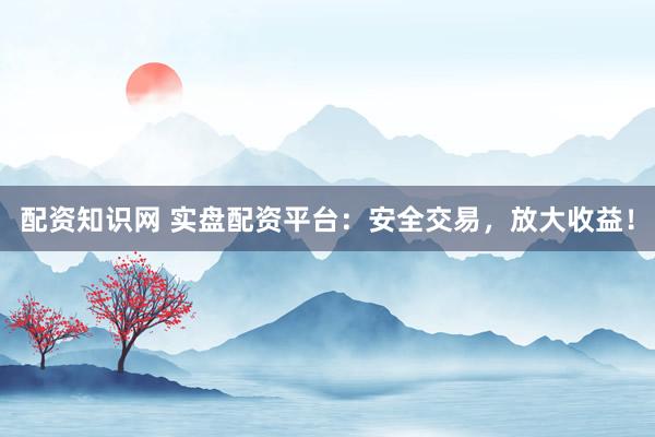 配资知识网 实盘配资平台：安全交易，放大收益！